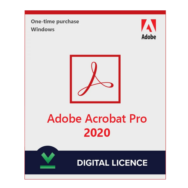 Adobe Acrobat Pro 2020 — 1 PC