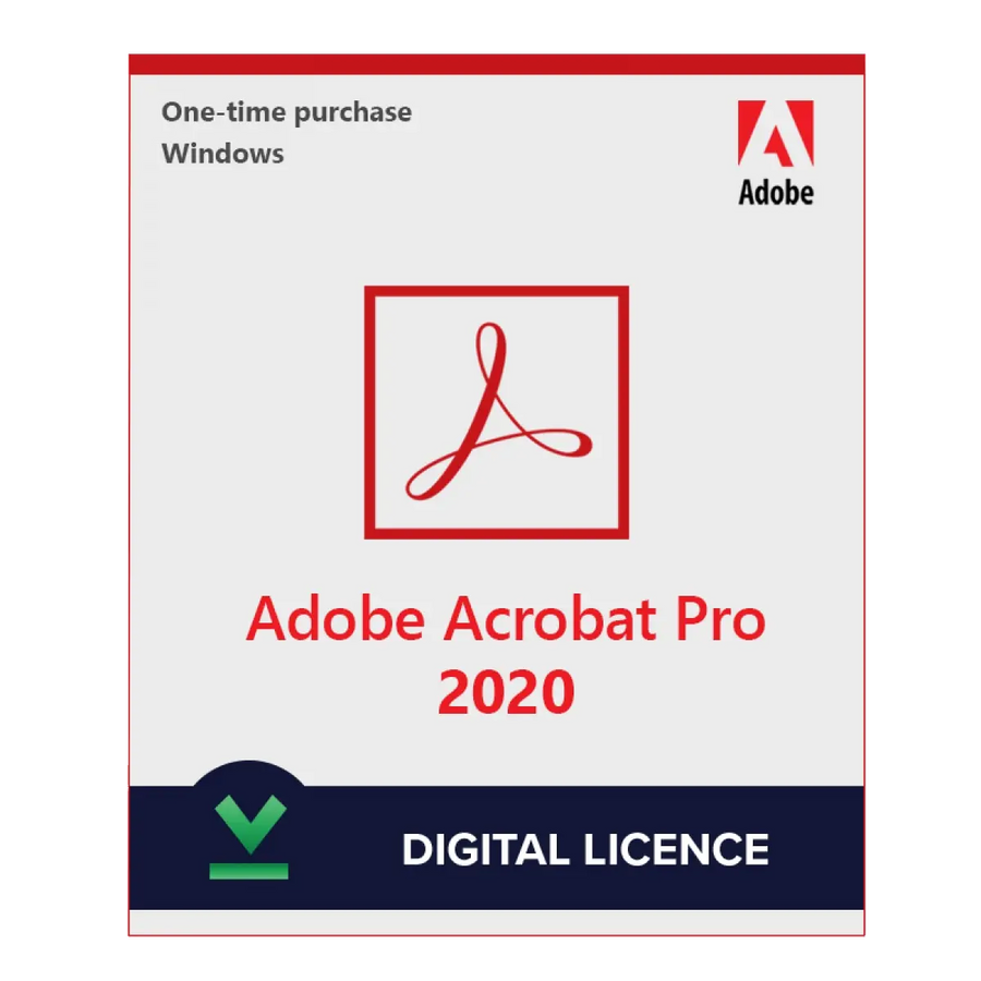 Adobe Acrobat Pro 2020 — 1 PC