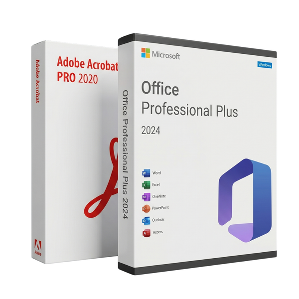 Office 2024 Pro Plus + Adobe Acrobat 2020